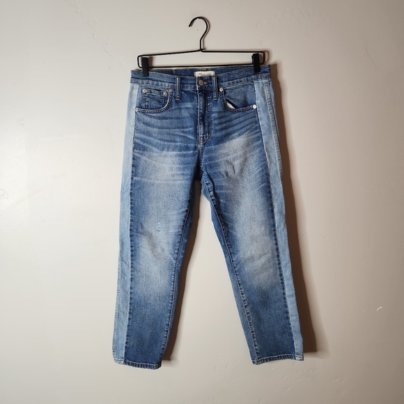 Madewell Cruiser Straight Jeans Two Tone Size 27 - Picture 4 of 9
